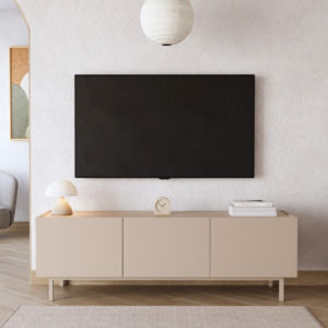 Έπιπλο Τηλεόρασης Sedra Μπεζ Μ150xΠ49xΥ42cm