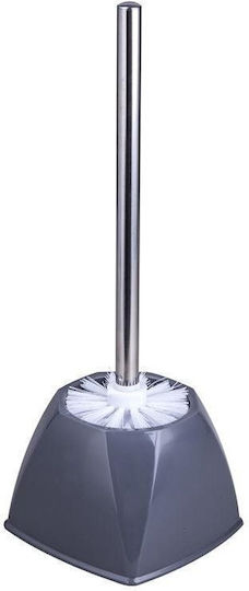Plastic Toilet Brush Gray
