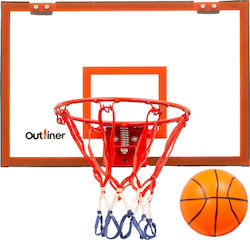 Basketballkorb mit Rückwand und Netz