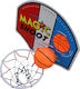 Enero Basketballkorb mit Rückwand und Netz