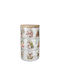 Zaros Christmas Glass Transparent Container 550ml
