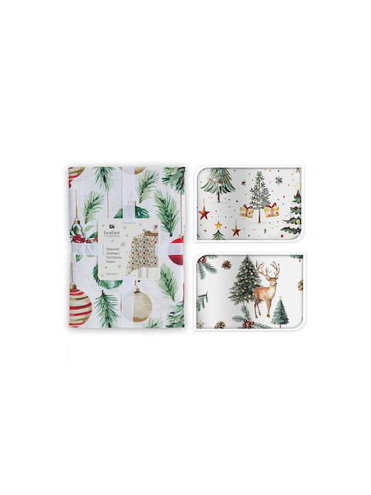 Zaros Christmas Tablecloth 220x145cm