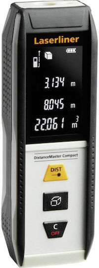 Laserliner Laser Distance Meter DistanceMaster Compact 30 with Measuring Range 0.1m-30m