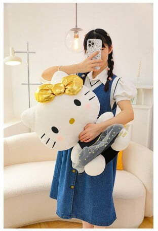 Plush Hello Kitty Gold Edition 80cm Oem