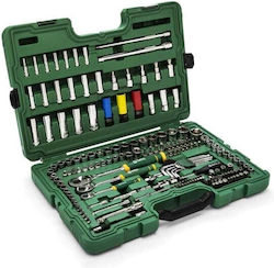 Sata ST09546G Καστάνια με Καρυδάκια 1\4" & 1\2" & 3\8" 180τμχ