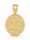 Kiriakos Gofas Kinder Amulet Kinder Amulet mit Kette Konstantin-Münze aus Gold 9K KN617