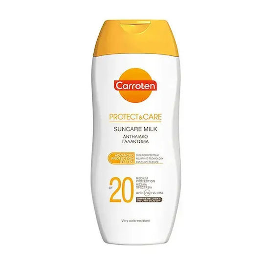 Protect & Care Waterproof Sunscreen Body Milk SPF20 200ml