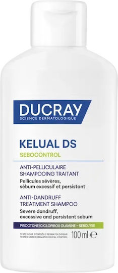 Ducray Σαμπουάν κατά της Πιτυρίδας για Λιπαρά Μαλλιά 100ml