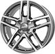 Alutec Ikenu 6.5x16 4x100 Et45 Сив Антрацит