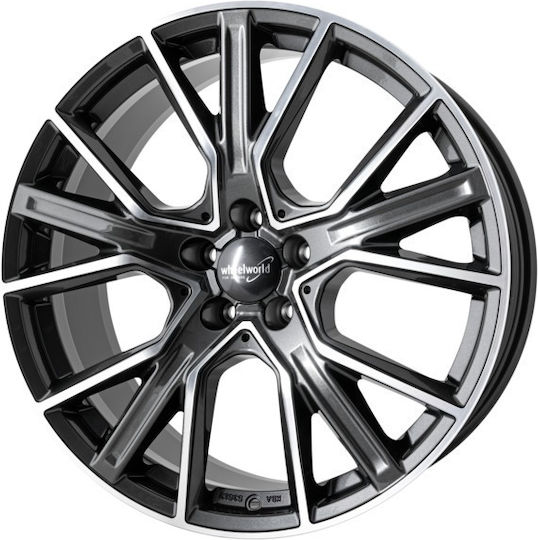 2drv Wh34 8.5x19 5x112 Et35 Сив Антрацит