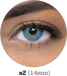 ColourVUE Lentilă de contact colorată Gheață albastră fără dioptrii ColourVUE Lentilă de contact colorată Gheață albastră fără dioptrii