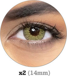 ColourVUE Lentilă de contact colorată Jewel Gold fără dioptrii ColourVUE Lentilă de contact colorată Jewel Gold fără dioptrii