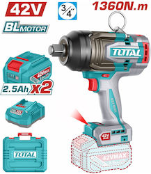 Total TIWLI421362E Гайковерт 42 Волт 2x2.5 Ач 3/4" Total TIWLI421362E Гайковерт 42 Волт 2x2.5 Ач 3/4"