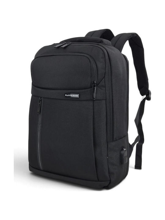 Playful Bags Backpack Αδιάβροχο 23lt Μαύρο