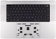 Bottom Case Macbook Pro 16" A3403 2024 Genuine Oem Silver