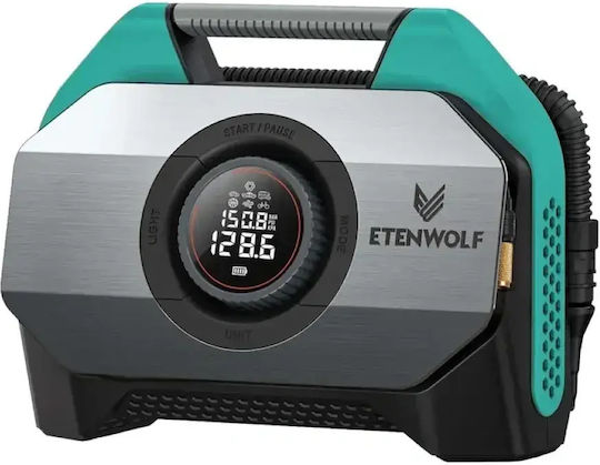 Etenwolf S6 Autoreifenpumpe 160PSI mit Kabel 12V