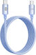 Forever Кабел USB-C мъжки - USB-C 60W Син 1м