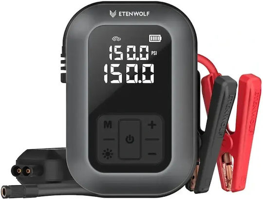 Etenwolf X5 Pro Max Autoreifenpumpe 160PSI Wiederaufladbar 12V