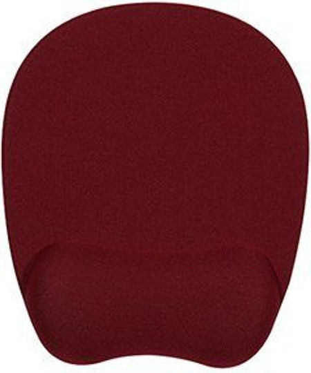 Powerton Pad pentru mouse (235mm) cu suport pentru încheietura mâinii Roșu WPEPE6-R