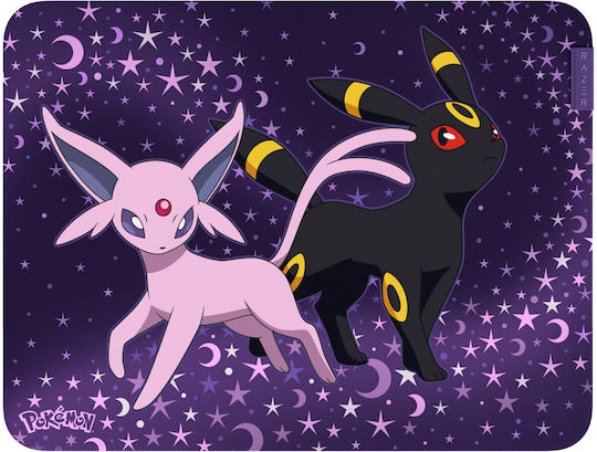 Razer Gigantus V2 Pokémon Gaming Mauspad Mittel (360mm) Espeon/Umbreon Edition