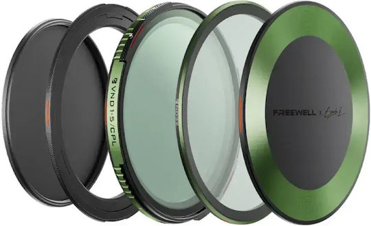 Freewell Комплект Филтри Променлива ND CPL ND Цветен Диаметър 77mm За Фотообективи