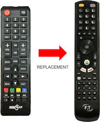 Ft Replacement Remote Control Dc-442 Winstar Ft Replacement Remote Control Dc-442 Winstar