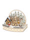 Kaemingk Christmas Illuminated Decorative Village Battery Powered with Motion 22x18.5x15cm