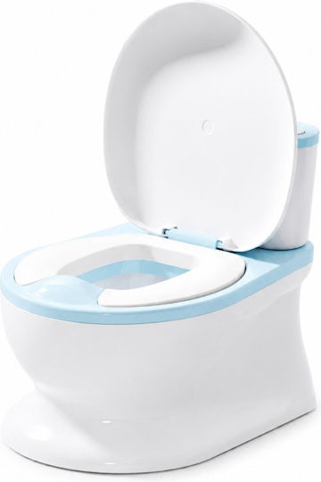 Little Mom Pottie Toilet with Lid Blue