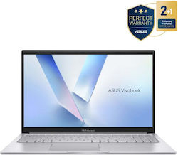 Asus Vivobook 15 X1504MA-BQ759W 15.6" Vollständige HD (Kern 5-315/8GB/512GB SSD/Windows 11 Startseite) Kühles Silber (Internationales Englisch Tastatursprache) Asus Vivobook 15 X1504MA-BQ759W 15.6" Vollständige HD (Kern 5-315/8GB/512GB SSD/Windows 11 Startseite) Kühles Silber (Internationales Englisch Tastatursprache)