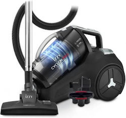 Izzy Cyclon.Pro Aspirator electric 700W cu recipient 3lt Negru Izzy Cyclon.Pro Aspirator electric 700W cu recipient 3lt Negru