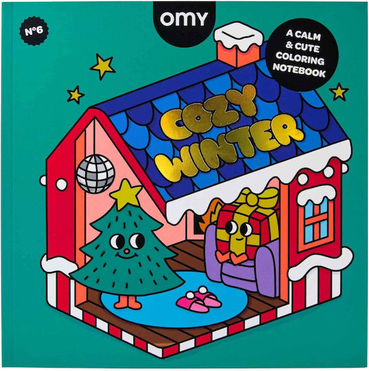 Omy Malbuch Cozy Art Weihnachten Omy Malbuch Cozy Art Weihnachten