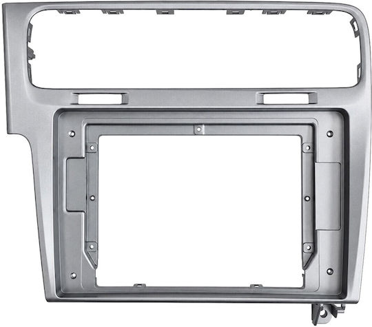 Vencore 3550-0003s DIN-Verkleidungsplatte 10.1" Kabelsatz & Canbus-Box Volkswagen Golf 7 2013-2021 Silber