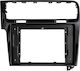 Vencore 3550-0003b DIN-Verkleidungsplatte 10.1" Kabelsatz & Canbus Box Volkswagen Golf 7 2013-2021 Schwarz