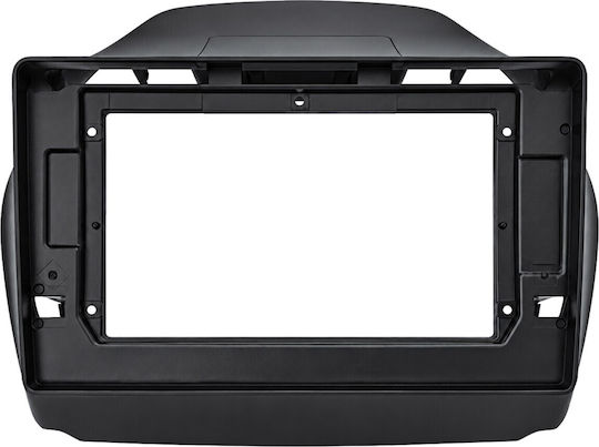 Vencore 3550-0029b DIN-Verkleidungsplatte 10.1" Kabelsatz & Canbus-Box Hyundai Ix35 Auto A C 2010-2015 – Schwarz