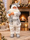 Dekorativer Stoff-Weihnachtsmann 60cm