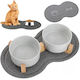 Verk Group Futternäpfe & Wasserschalen für Hund & Katze 46x26cm