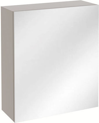 Karag Dyma Ορθογώνιος Καθρέπτης Μπάνιου 40x15cm Καφέ