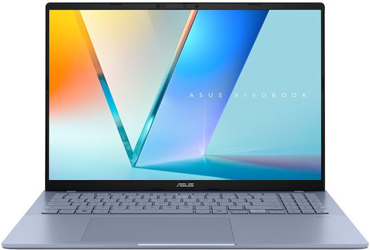 Asus Vivobook S16 S3607NA-SH002W 16" OLED FHD+ (Snapdragon-X2E-88-100/16GB/1TB SSD/W11 Home) Mist Blue (UK Keyboard)
