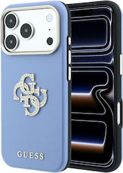 Guess Smooth + & Big Strass Logo Θήκη Apple Iphone 18 Pro 17 Μπλε Guess Smooth + & Big Strass Logo Θήκη Apple Iphone 18 Pro 17 Μπλε