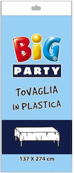 Party Tablecover Plastic 274x137cm Light Blue