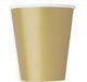 Ποτήρια Χάρτινα 266ml Χρυσό Gold 8 Τεμ