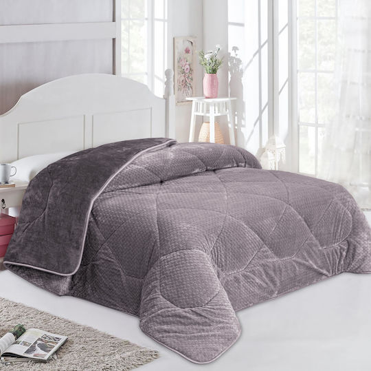 Dimcol Sherpa Comforter Single 160x220 cm 1960 700
