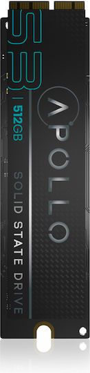 Apollo S3 SSD 512GB με σύνδεση PCI Express 3.0