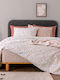 Palamaiki Flannel Beauty Σετ Παπλωματοθήκη Βαμβακερή 170x250cm Μονή με Μαξιλαροθήκη Πολύχρωμη