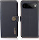 Khazneh Lederhülle Brieftasche Blau Google Pixel 11 Pro XL 5G
