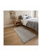 To megalo pazari Schlafzimmer-Teppichsets Shaggy Grau TMP-5336 3Stücke
