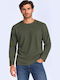 Long Sleeve Khaki Blouse