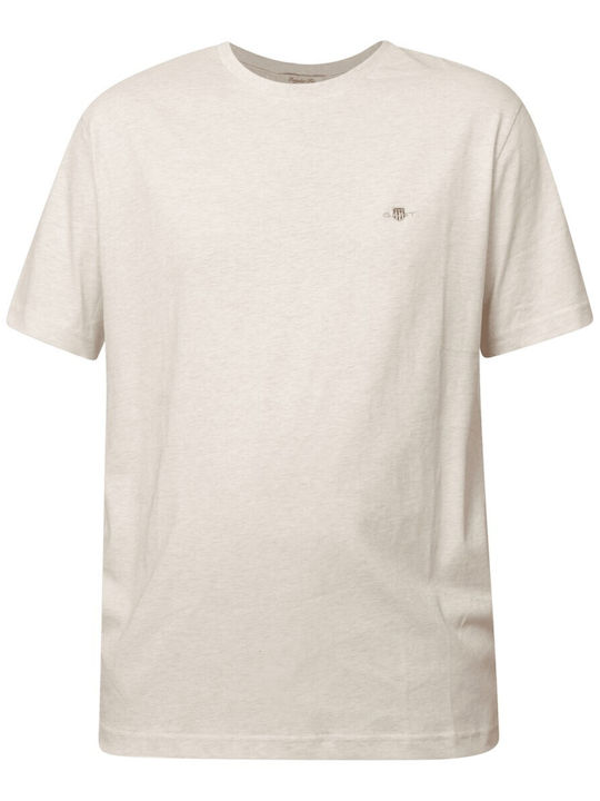 Gant Shield T-shirt Εκρού