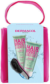 Dermacol Hair Boost Massezunahme Haarpflege-Set mit Shampoo & Konditionierer 3 Stück