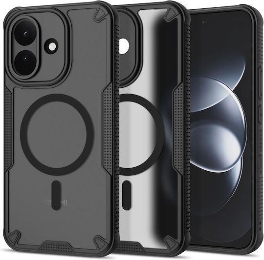 Tech-protect Rugged Shield Magsafe Xiaomi Redmi Note 17 Pro 5g Матово Черен 5906302343560